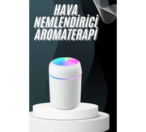 Hava Nemlendirici Buhar Makinesi Led Işıklı USB Dekoratif Nemlendirici