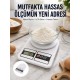 10 Kg Kapasiteli LCD Ekranlı Dijital Mutfak Tartıs Yeni Nesil