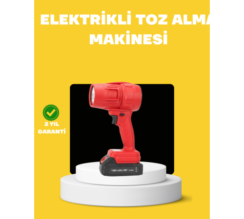 Elektrikli Toz Alma Cihazı Güçlü Hava Üfleme ve Derin Temizlik