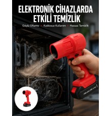 Kablosuz Elektrikli Toz Üfleyici Çok Amaçlı Temizlik Aleti Yeni Nesil