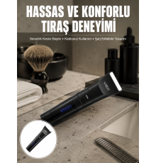 Suya Dayanıklı Tıraş Makinesi – Hassas Paslanmaz Çelik ve Titanyum Bıçak Yeni Nesil
