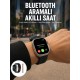 Akıllı Saat Kol Saati Android ve İOS Uyumlu Nabız Ölçer Sesli Asistan Yeni Nesil