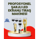 Type-C Şarjlı LCD Ekranlı Profesyonel Saç Sakal Tıraş Makinesi