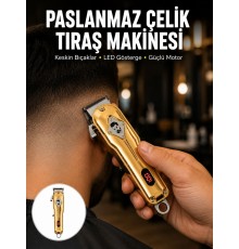 1800 mAh Bataryalı Uzun Kullanım Süreli Şarjlı Tıraş Makinesi Yeni Nesil