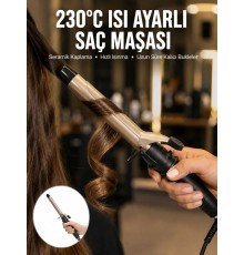 230 Derece Isı Ayarlı Seramik Saç Maşası 25 mm Yeni Nesil