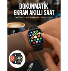 Akıllı Saat Android ve İOS Uyumlu Plastik Kordon Yeni Seri