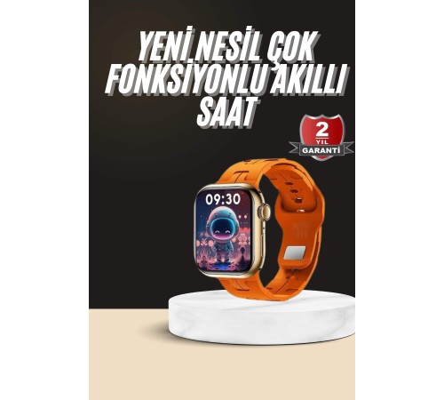 Akıllı Saat Android ve İOS Uyumlu Plastik Kordon Yeni Nesil