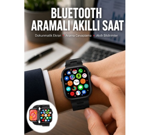 Yeni Seri Akıllı Saat Amoled Ekran Yüksek Çözünürlüklü 41 mm Kasa