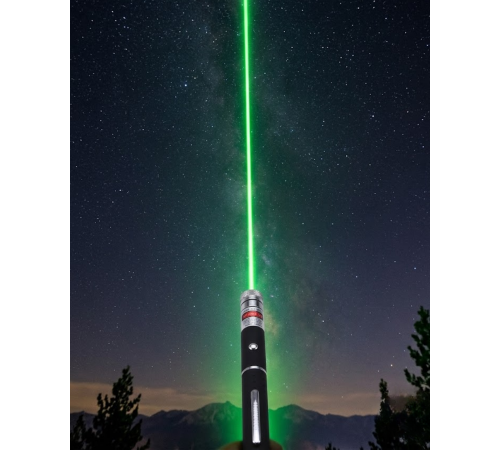 Yeşil Lazer Pointer Güçlü Işın Uzun Menzil ve Kompakt Tasarım