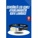 Kafa Lambası, Su Geçirmez Kafa Feneri 3 Mod Aydınlatma