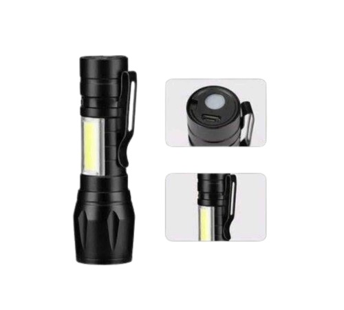 Led Lamba El Feneri Küçük Taşınabilir USB Şarjlı Acil Durum Lambası
