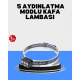 Gece Koşusu İçin LED Kafa Lambası El Sensörlü
