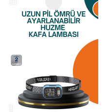 Type C Şarjlı LED Kafa Lambası Güç Göstergeli 53 Modlu