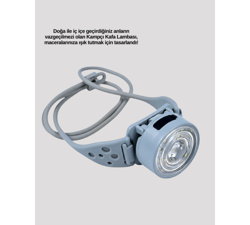Suya Dayanıklı LED Kafa Lambası Outdoor Kullanım Yeni Nesil