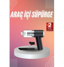 Şarjlı Çok Fonksiyonlu El Süpürgesi Mini Vakumlu Araç Süpürgesi