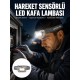 Şarjlı Wave Sensörlü LED Kafa Feneri Outdoor Kullanım Yeni Nesil