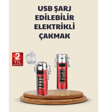 Kamp ve Outdoor İçin Çok Amaçlı Çakarlı Elektronik Çakmak