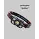 Şarj Edilebilir LED Far Hareket Sensörlü 5 Modlu Outdoor Yeni Nesil