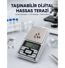Hassas Tartım İçin Dijital Cep Terazisi Sayma Modlu Yeni Nesil