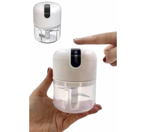 Mini El Rondosu Şarjlı Doğrayıcı Taşınabilir Rondo Blender 250 ML