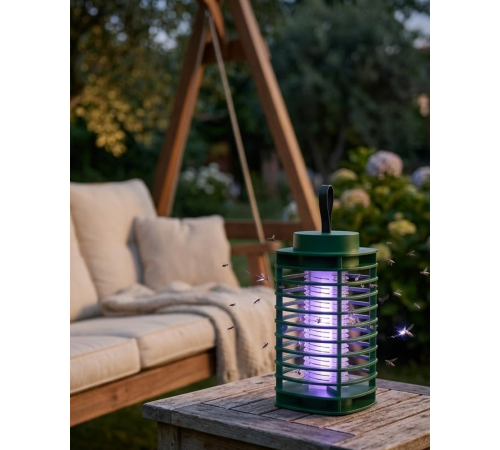 Elektrikli Sinek Öldürücü Lamba UV LED Teknolojili Sessiz ve Etkili