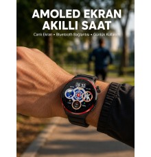Bluetooth Arama Özellikli Akıllı Saat Suya Dayanıklı Yeni Nesil