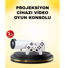 Film Dizi ve Oyun İçin Taşınabilir Kablosuz Mini Projeksiyon