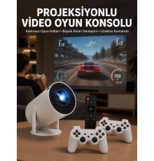 Film Dizi ve Oyun İçin Taşınabilir Kablosuz Mini Projeksiyon Yeni Nesil