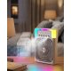 Su Püskürtmeli Mini Klima Fan USB Şarjlı Masaüstü Soğutucu RGB Işıklı