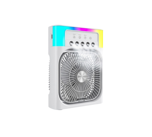 Su Buharlı Mini Klima Fan RGB Işıklı Taşınabilir Serinletici
