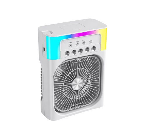 Su Buharlı Mini Klima Fan RGB Işıklı Taşınabilir Serinletici