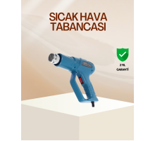 Endüstriyel 2000W Isı Tabancası Plastik Boru Lehim Boya Çıkarma