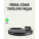 Mangal Izgara Temizleme Fırçası Paslanmaz Çelik Telli Uzun Saplı
