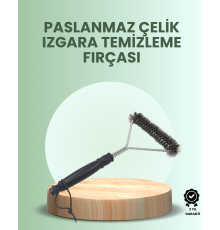 Barbekü ve Mangal İçin Tel Izgara Temizleyici Fırça