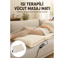 Vücut Masaj Matı Isı Terapili ve Çok Bölgeli Masaj Yeni Nesil