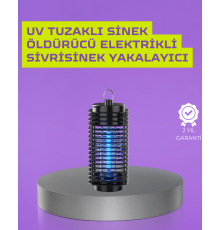 Kapalı ve Açık Alanlarda Etkili Elektrikli Sivrisinek Katili – UV Işıklı Tuzak