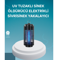 Çevre Dostu Elektrikli Sivrisinek Öldürücü Lamba – 50m² Etki Alanı
