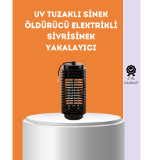 Kimyasal İçermeyen UV Işıklı Böcek ve Sivrisinek Kapanı – Güvenli Kullanım
