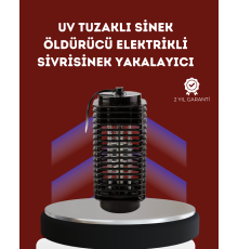 Uzun Ömürlü Elektrikli Sivrisinek Katili – Sessiz Çalışma, Güçlü Performans
