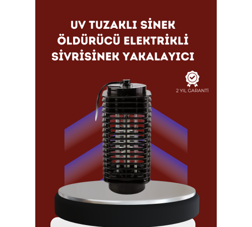 Uzun Ömürlü Elektrikli Sivrisinek Katili – Sessiz Çalışma, Güçlü Performans
