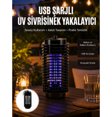 Çevre Dostu Elektrikli Sivrisinek Öldürücü Lamba – 50m² Etki Alanı Yeni Nesil