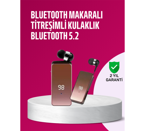 İki Telefona Aynı Anda Bağlanan Bluetooth 5.3 Klipsli Kulaklık – MFB Çok Noktalı Bağlantı