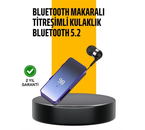 İki Telefona Aynı Anda Bağlanan Bluetooth 5.3 Klipsli Kulaklık – MFB Çok Noktalı Bağlantı