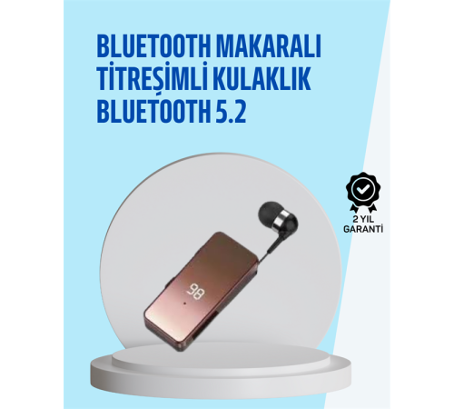 İki Telefona Aynı Anda Bağlanan Bluetooth 5.3 Klipsli Kulaklık – MFB Çok Noktalı Bağlantı