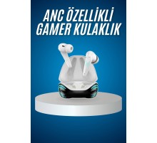 Kulaklığı Mikrofonlu Gürültü Engelleme Gecikme Önleyici Bluetooth Kulaklık