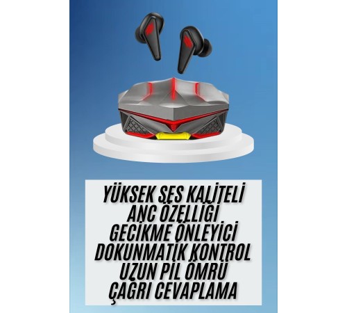 Dokunmatik Kontrol Tws Işıklı Kulakiçi Bluetooth Kulaklık Kablosuz Kulaklığı Yeni Nesil
