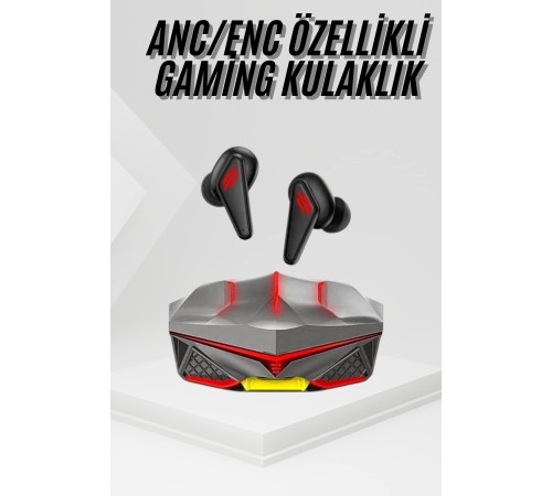 Profesyonel TWS Işıklı Kablosuz Bluetooth Kulaklık Kulaklığı
