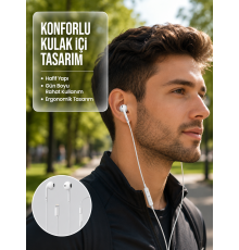 Uzaktan Kumandalı Mikrofonlu Mükemmel Ses Deneyimi Kulaklık Yeni Nesil