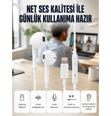 Derin Bas ve Net Ses Özellikli Kulak İçi Kulaklık Yeni Nesil