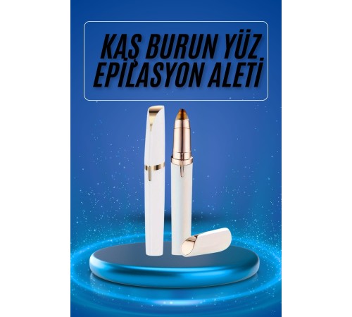 Epilasyon Aleti Tüy Kıl Alma Kaş Bıyık Unisex Yüz Bakım Tıraş Aleti